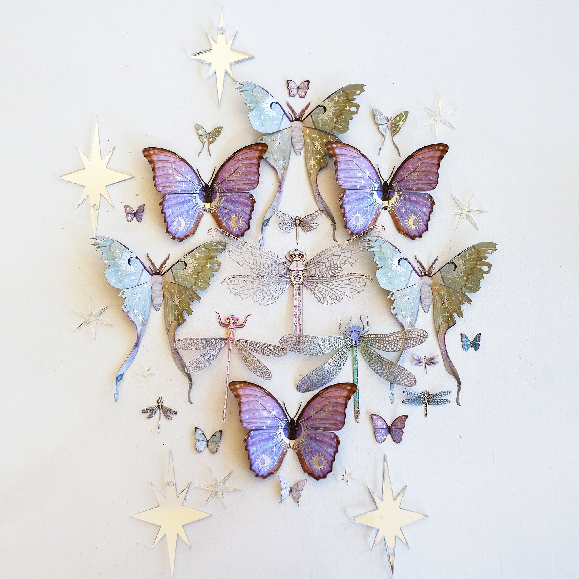 Celestial Beings Morpho Butterfly Set - Artist Discount