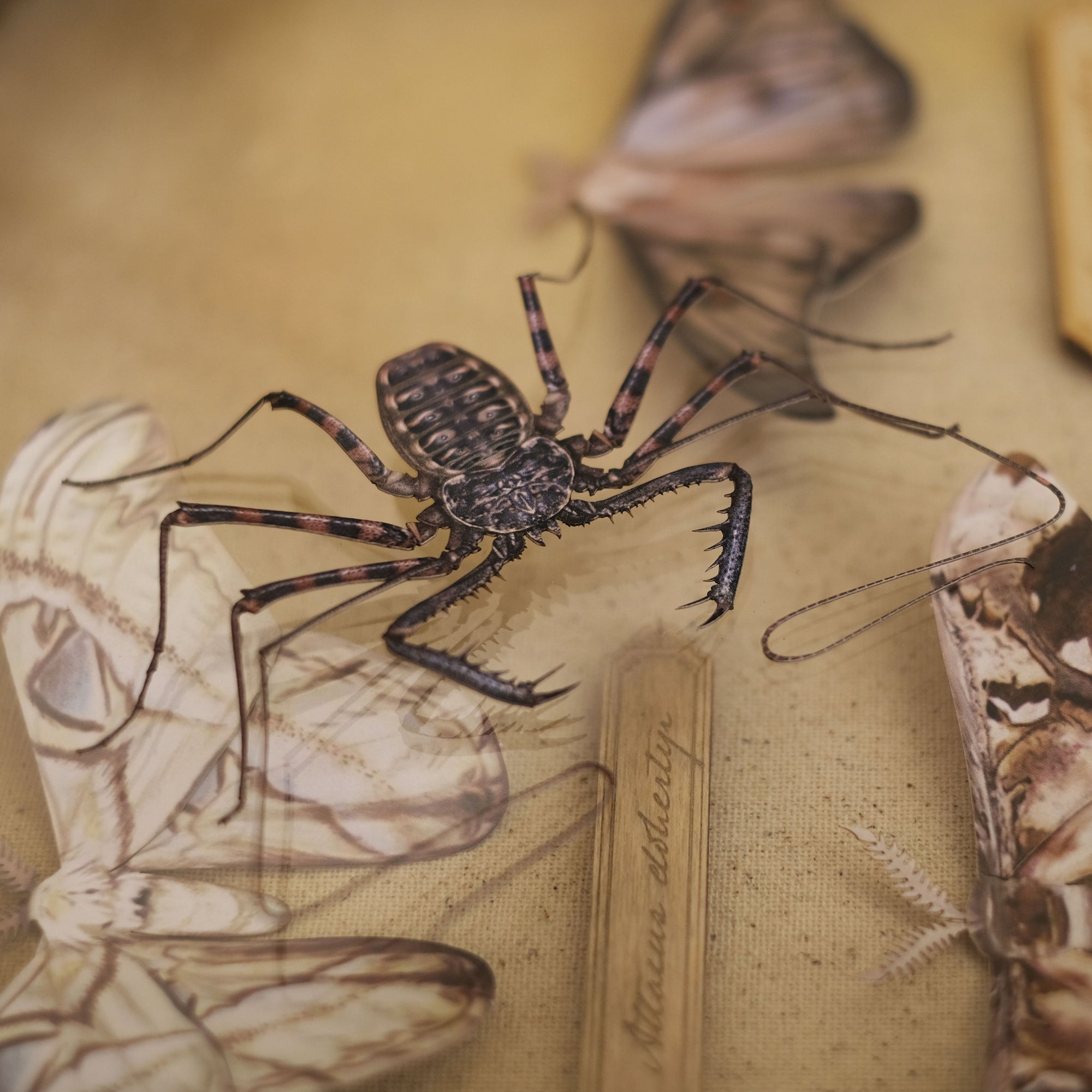 💫NEW💫 'Tailless Whip Scorpion' Specimen - Artist Discount